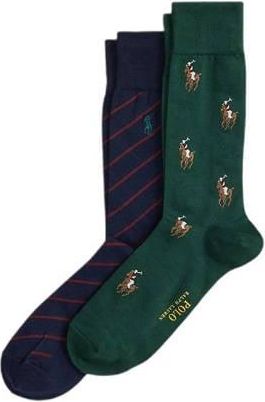 Ralph Lauren sokken - set van 2 groen/blauw