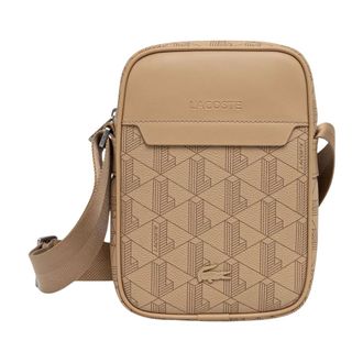 Lacoste Uomo, Borse, Beige, Taglia unica, new