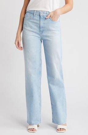 AG - Adriano Goldschmied Kora High Waist Wide Leg Jeans in Sunset Blues at Nordstrom Rack, Size 29
