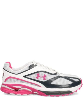 Under Armour Apparition logo sneakers - unisex - Fabric/Fabric/Leather/Rubber - 5.5 - White