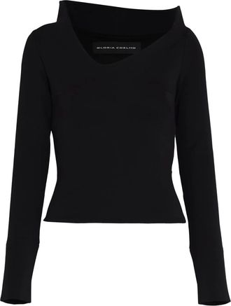 Gloria Coelho Top corto - Nero