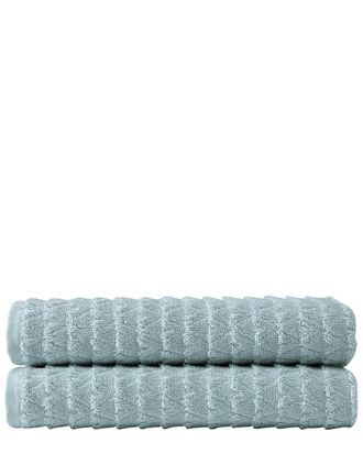 Ozan Premium Home Azure Collection 2Pc Bath Towel Set