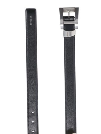 Versace Womens Belts Black Calf Leather