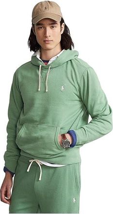 Polo Ralph Lauren Long Sleeve RL Fleece Mens Clothing Green : 2XL, Cotton/Fleece/Polyester