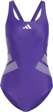 adidas 3 Bar Logo C-Back Suit Badeanzug f&uuml;r Damen | lila