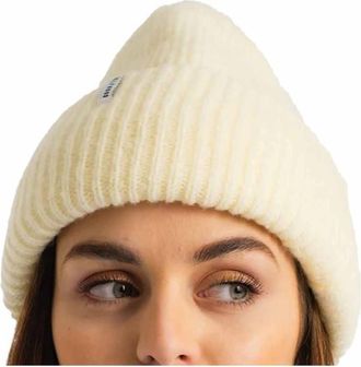 Selfhood Beanie M&uuml;tze f&uuml;r Damen | beige