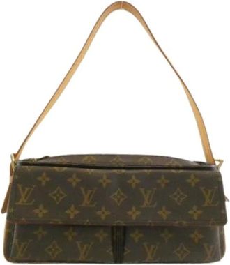 Louis Vuitton Pre-owned Shoulder Bags, female, Brown, Size: ONE SIZE Pre-owned Viva Cit&eacute; MM Shoulder Bag