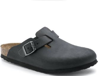 Birkenstock Boston Leather Slipper, Brand Size 40 (US Size 7)