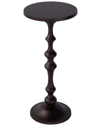 Butler Butler Specialty Company Passeo 10In Round All Metal Pedestal Base End Table