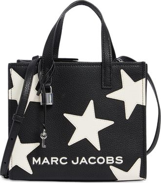 Marc Jacobs Star Patchwork Bold Mini Grind Tote in Black Multi at Nordstrom Rack