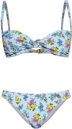 Dolce & Gabbana Tweedelig Badpak - Dames - Bikinis - Blauw - L - Tweed - Badmode