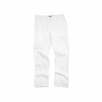 Benson Mens Key West Linen Pants In White
