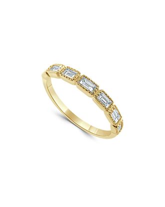 Sabrina Designs 14K 0.45 Ct. Tw. Diamond Baguette Ring
