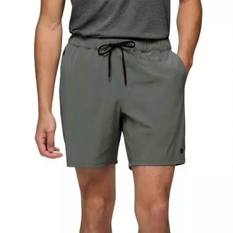 Prana Discovery Trail Hybrid Shorts In Thyme