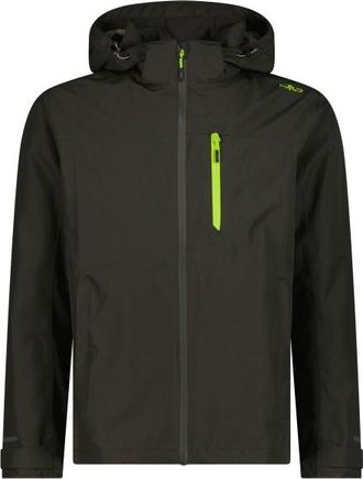 F.lli Campagnolo Jacket Fix Hood Ripstop Regenjacke f&uuml;r Herren | schwarz