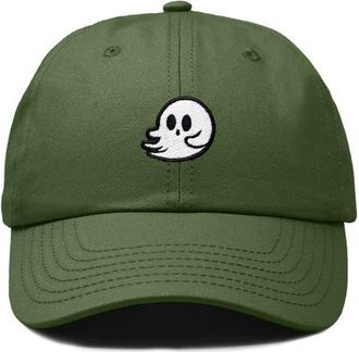 Dalix Whisper Ghost Dad Cap in Olive at Nordstrom