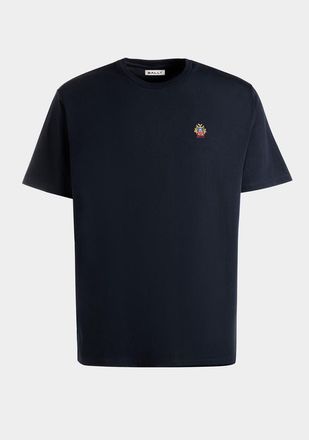 Bally T-Shirt With a Bally Crest Logo in Blue at Nordstrom, Size Xxx-Large Eu
