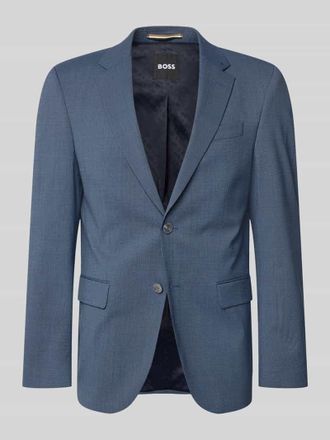 HUGO BOSS Regular Fit Anzugsakko aus Schurwoll-Mix Modell JASPER in Bleu, Gr&ouml;&szlig;e 102