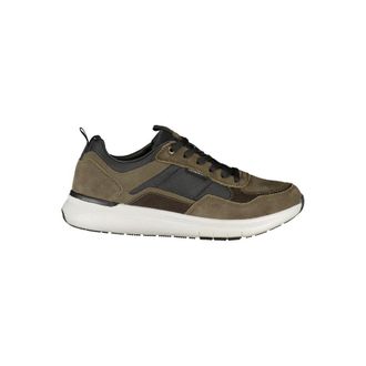 Lumberjack Green Polyester Athletic Mens Sneakers