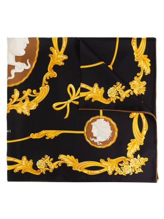 スカーフ Valentino Garavani Printed Silk Foulard Valentino Garavani Silk Printed Scarf | Harrods US