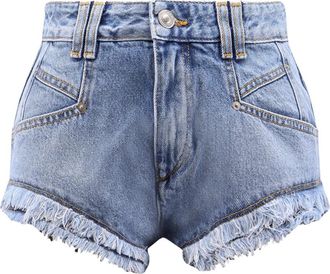 Isabel Marant Mujer, Pantalones cortos, Azul, Talla: XS