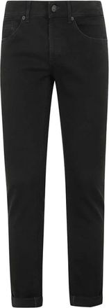 Dondup Hombre, Vaqueros, Negro, Talla: W35
