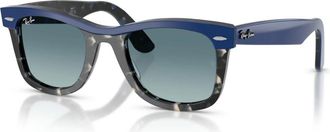 Ray-Ban Wayfarer Street Neat - unisex - Zonnebrillen - Blauw - 50 MM - Accessoires