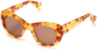 K&agrave;dor Diva - unisex - Zonnebrillen - Oranje - 50 MM - Accessoires