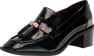 Franco Sarto Donna Heeled Loafer Black I7568L1001 Womens