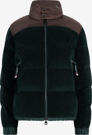 Moncler Kurze Daunenjacke aus Cord Ciampac