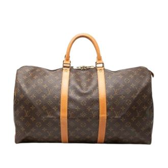 Louis Vuitton Pre-owned Weekend Bags, female, Brown, Size: ONE SIZE Pre-owned Keepall 50