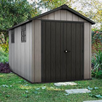 Keter Cobertizo De Resina Oakland Brossium 7513 - 10m&sup2; - Gris