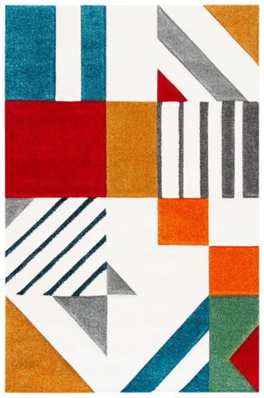 Safavieh Alfombra beige/azul 122 x 183 cm
