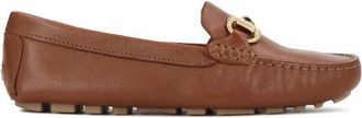 Kazar Tijdloze leren mocassins - Dames - Loafers - Bruin - 39 1/2 EU - Leer - Schoenen