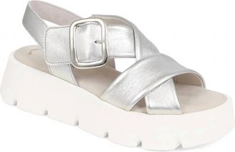 Gabor Womens Gina Sandals In Silver