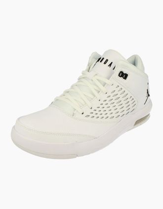 Nike Mens Nike Air Jordan Flight Origin 4 Mens Basketball Trainers 921196 100 - White - Size: 8.5
