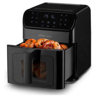 Ufesa Freidora De Aire 6,5l 900w Ufesa Talent 72805570 Con Ventana Negro