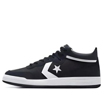 Converse Fastbreak Pro Leather & Suede Black White A09869C