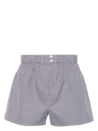 Brioni Boxer a quadri - Nero