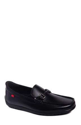 Marc Joseph New York Elliot Road Hands Free Technology Leather Buckle Loafer in Black Napa Leather at Nordstrom, Size 11.5