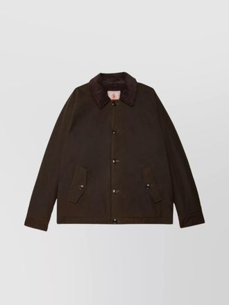 Baracuta waxed cotton lightweight jacket