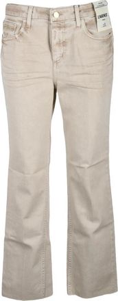 L'agence Cropped Jeans - Dames - Cropped Jeans - Beige - W26 - Katoen - Jeans