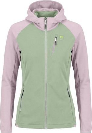 Karpos Odle Evo Hoodie Full Zip Fleece Fleecejacke f&uuml;r Damen | gr&uuml;n