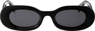 Off-white Round Sunglasses Oeri087 F23 Pla001 1007