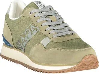 Napapijri Contrasting Lace Sneaker - Green