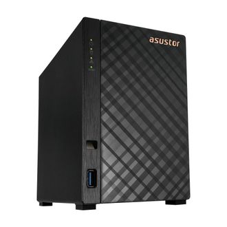 OEM Asustor Drivestor 2 Gen 2 As1202t, Almacenamiento Nas De 2 Bah&iacute;as, Quad-core 1.7ghz Cpu, 2.5gbe Port, 1gb Ddr4, 3 X Usb 3.0 (sin Discos)