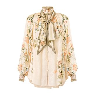 Camilla Mujer, Blusas y Camisas, Beige, Talla: M