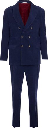 Brunello Cucinelli Velvet Suit