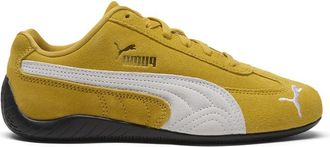 Puma Womens Speedcat Og Lace Up Sneakers Shoes Casual - Yellow, Yellow, 7