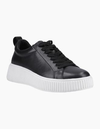 Hush Puppies Womens Harlow Womens Sneakers - Black - Size: 3